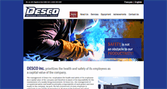 Desktop Screenshot of descoinc.ca